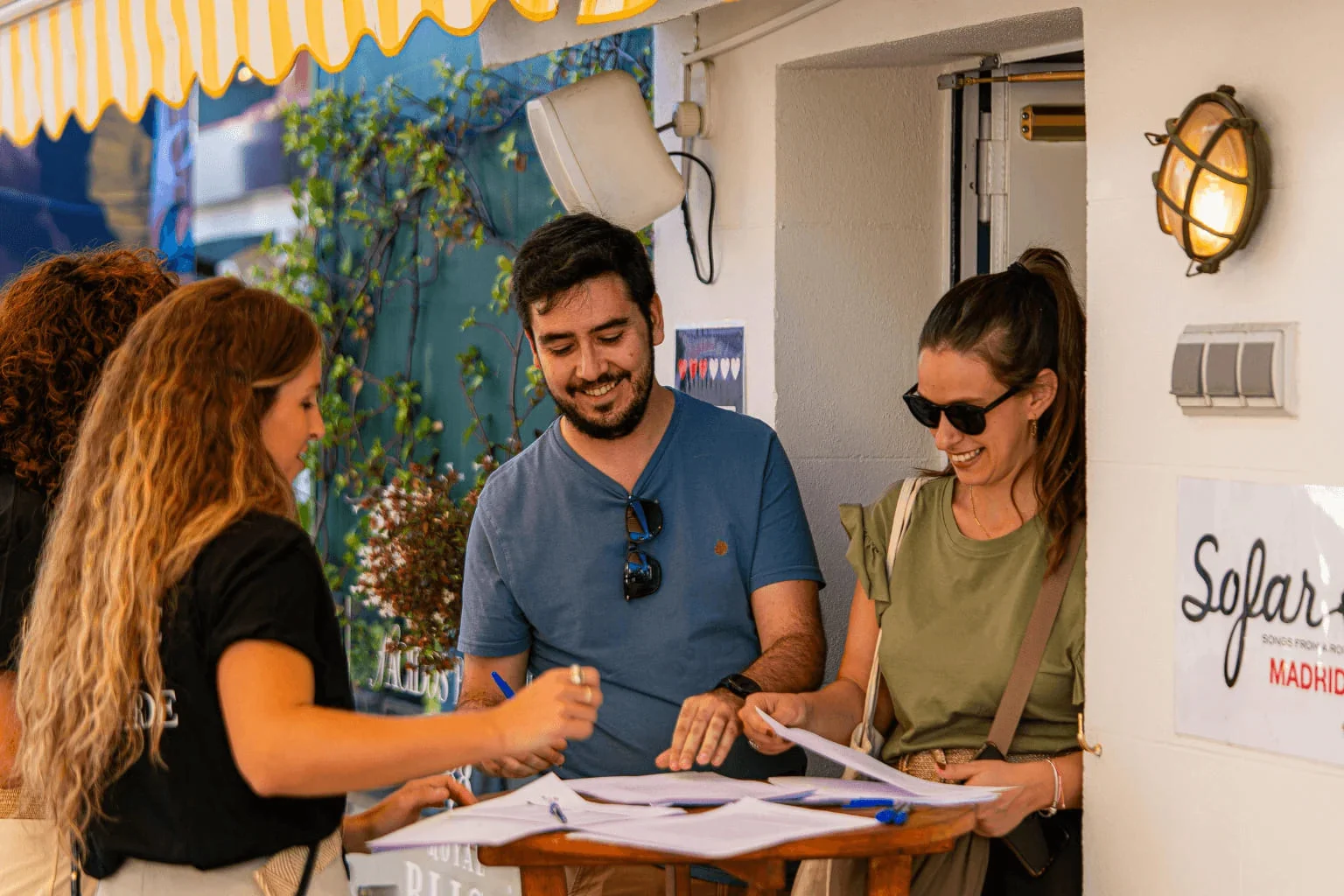 Day In The Life Of A Real Estate Agent group of people in a community event